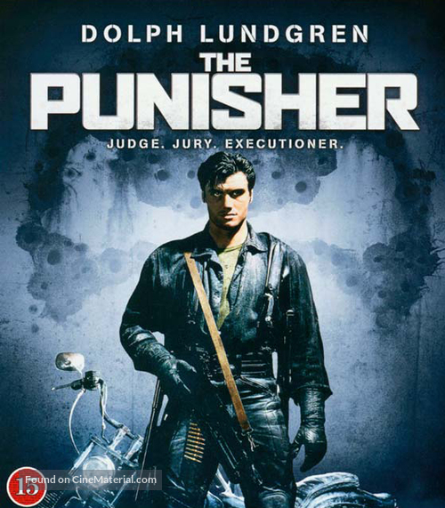 The Punisher - Danish Blu-Ray movie cover