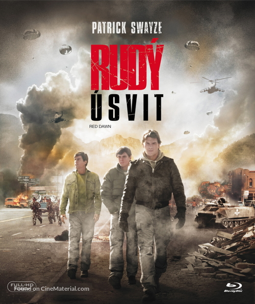 Red Dawn - Czech Blu-Ray movie cover