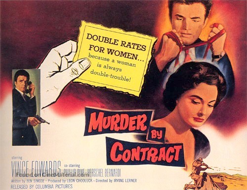 Murder by Contract - Movie Poster