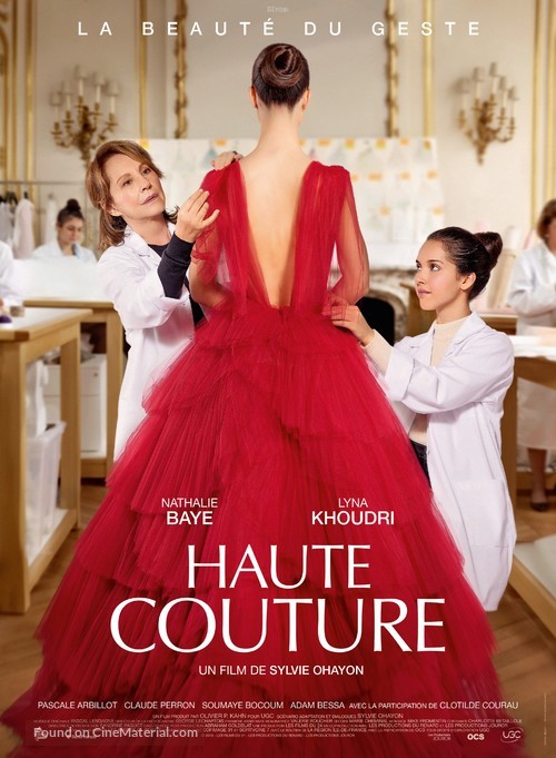 Haute couture - French Movie Poster