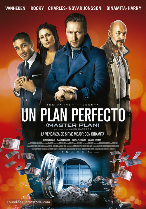 J&ouml;nssonligan - Den perfekta st&ouml;ten - Spanish Movie Poster