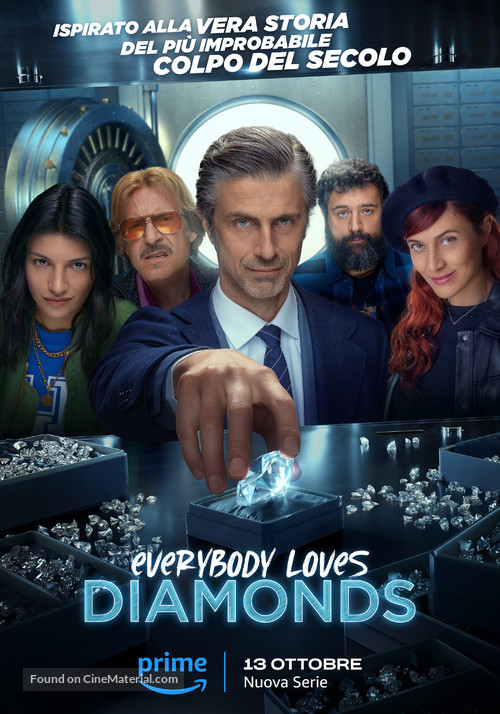 &quot;Everybody Loves Diamonds&quot; - Italian Movie Poster