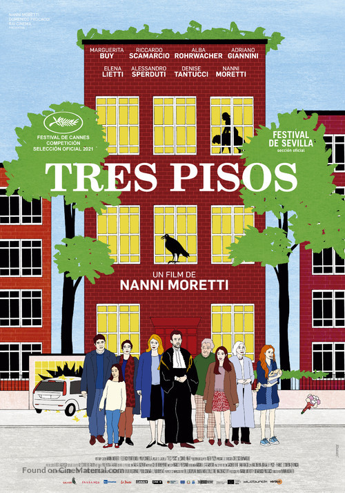 Tre piani - Spanish Movie Poster