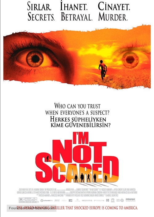 Io non ho paura - Turkish Movie Poster