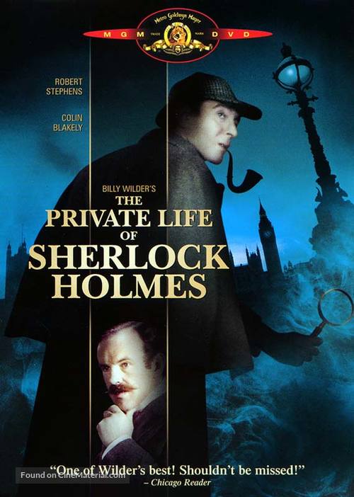 The Private Life of Sherlock Holmes - DVD movie cover