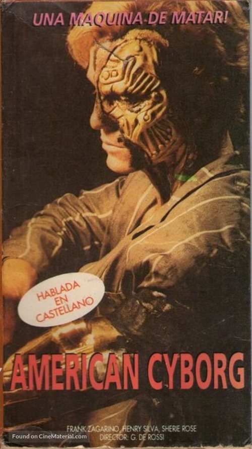 Cyborg, il guerriero d&#039;acciaio - Argentinian Movie Cover