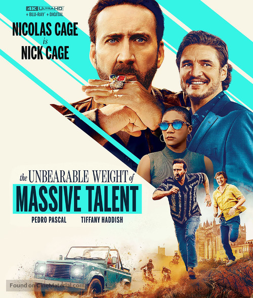 The Unbearable Weight of Massive Talent - Blu-Ray movie cover