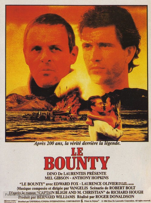 The Bounty - French Movie Poster