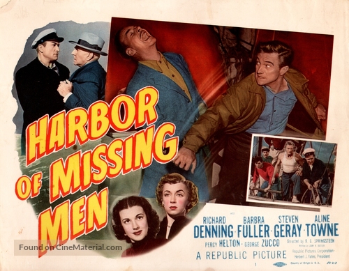Harbor of Missing Men - Movie Poster