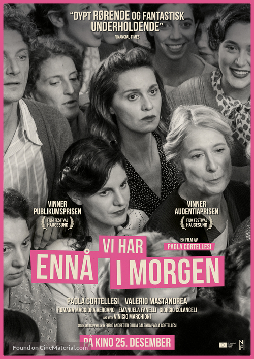 C&#039;&egrave; ancora domani - Norwegian Movie Poster