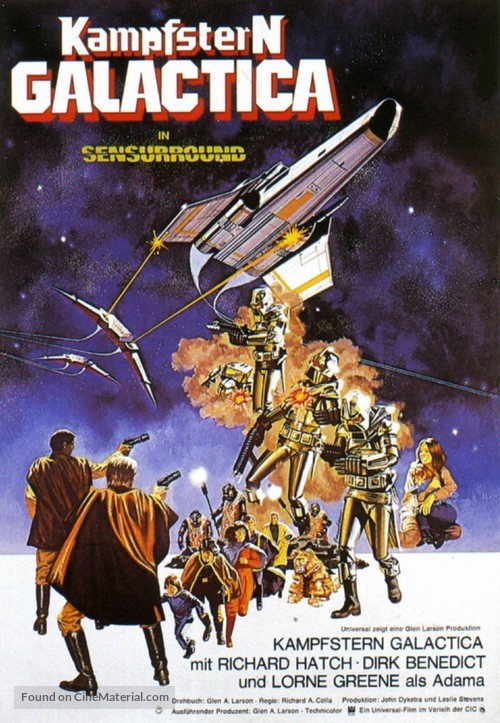 &quot;Battlestar Galactica&quot; - German Movie Poster
