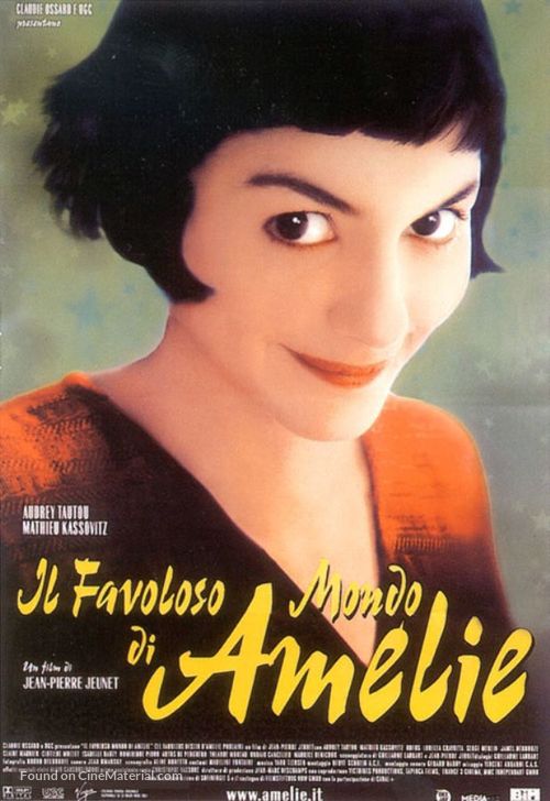 Le fabuleux destin d&#039;Am&eacute;lie Poulain - Italian Movie Poster