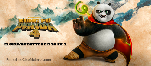 Kung Fu Panda 4 - Finnish Movie Poster