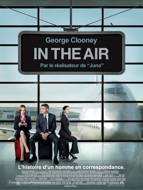 Up in the Air - French Movie Poster