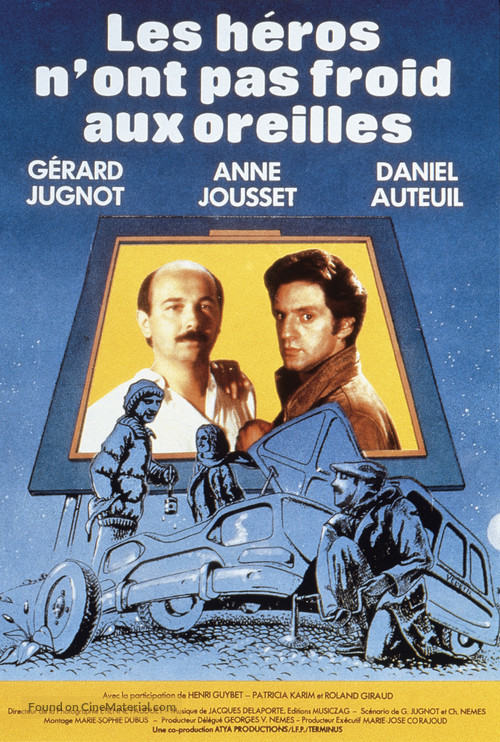 Les h&eacute;ros n&#039;ont pas froid aux oreilles - French Movie Poster