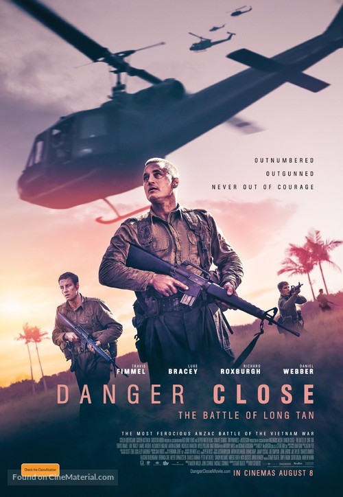 Danger Close: The Battle of Long Tan - Australian Movie Poster