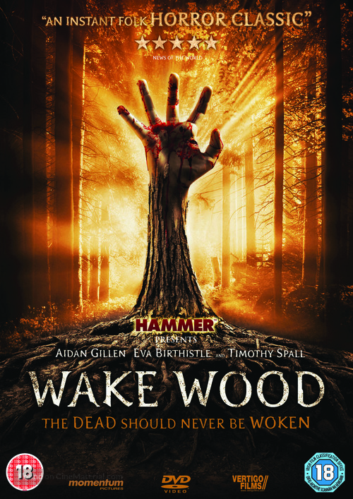 Wake Wood - British DVD movie cover
