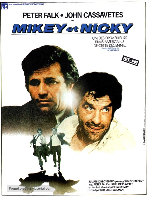 Mikey and Nicky - French Movie Poster