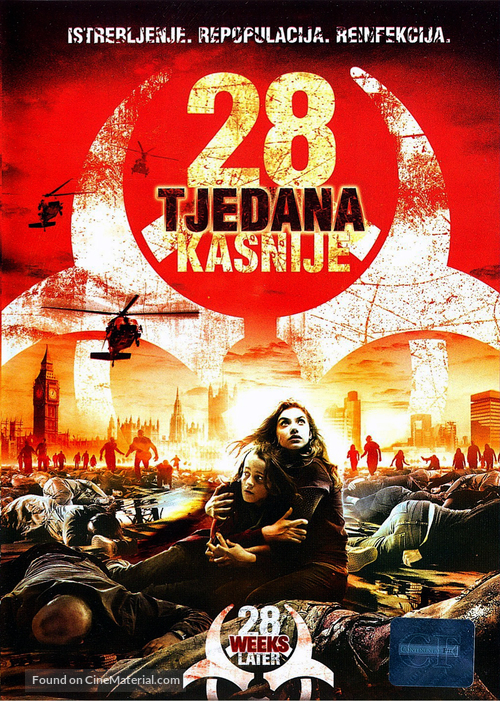28 Weeks Later - Serbian DVD movie cover