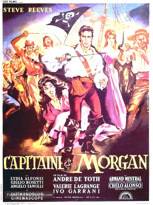 Morgan il pirata - French Movie Poster