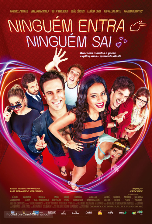 Ningu&eacute;m Entra, Ningu&eacute;m Sai - Brazilian Movie Poster