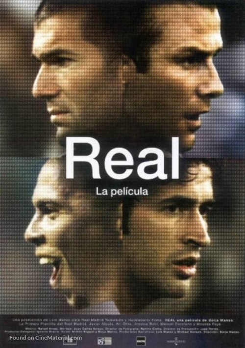 Real, la pel&iacute;cula - Spanish Movie Poster