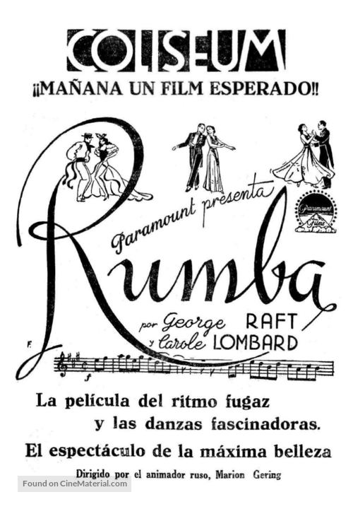 Rumba - Spanish poster