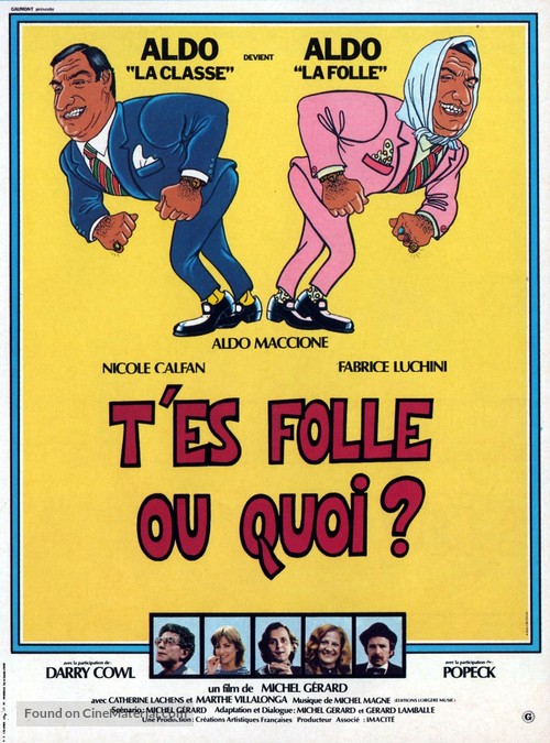 T&#039;es folle ou quoi? - French Movie Poster