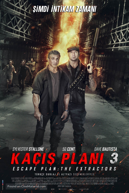 Escape Plan: The Extractors - Turkish Movie Poster