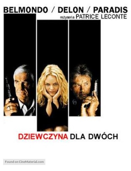 Une chance sur deux - Polish Movie Poster