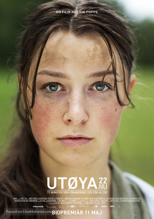 Ut&oslash;ya 22. juli - Swedish Movie Poster