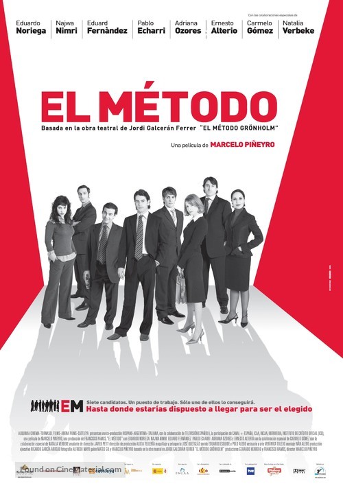 M&eacute;todo, El - Spanish Movie Poster