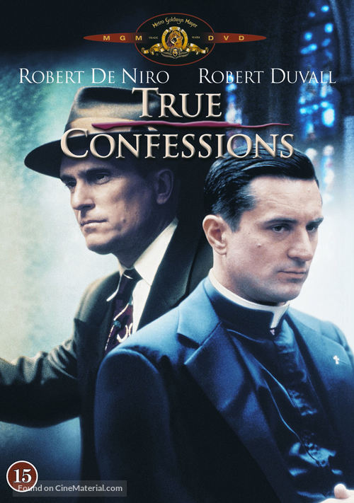 True Confessions - Danish DVD movie cover