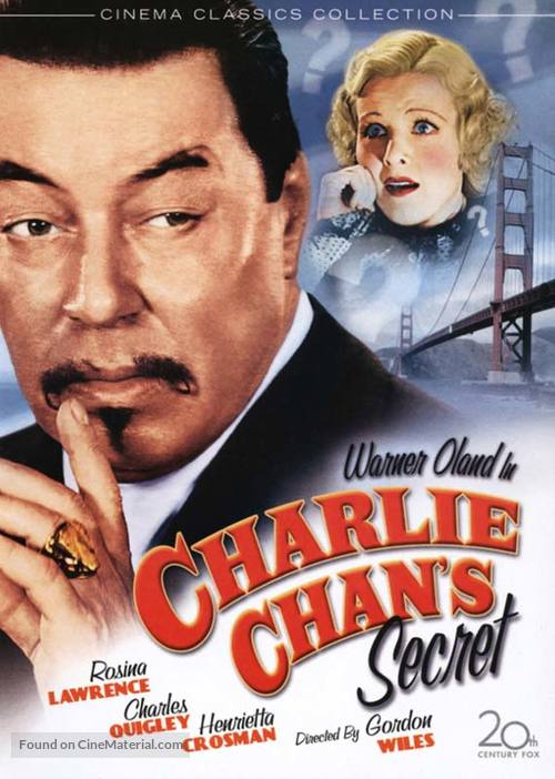 Charlie Chan&#039;s Secret - DVD movie cover