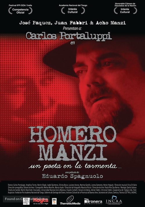 Homero Manzi, un poeta en la tormenta - Argentinian Movie Poster