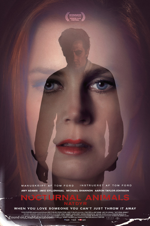 Nocturnal Animals - Danish Movie Poster