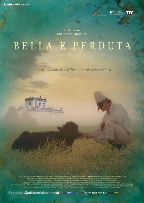 Bella e perduta - Austrian Movie Poster