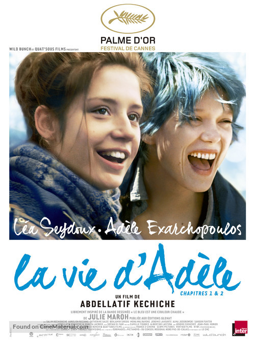 La vie d&#039;Ad&egrave;le - French Movie Poster