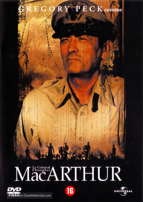 MacArthur - Belgian DVD movie cover