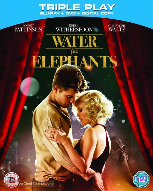 Water for Elephants - British Blu-Ray movie cover