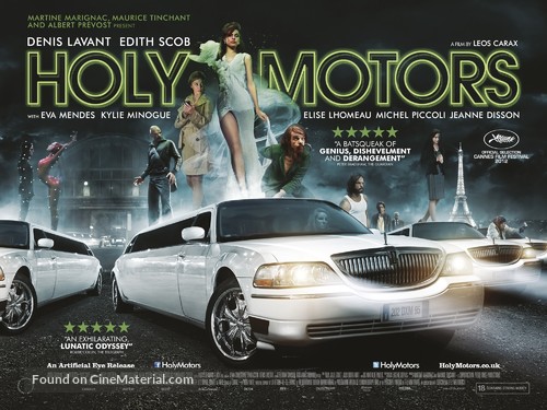 Holy Motors - British Movie Poster