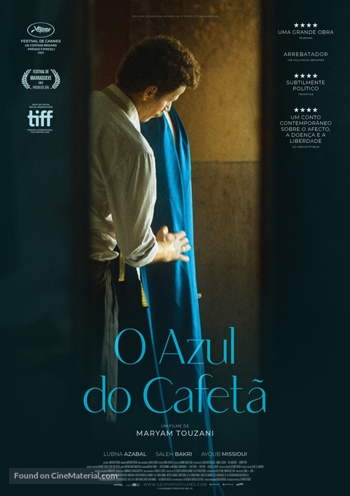 Le bleu du caftan - Portuguese Movie Poster