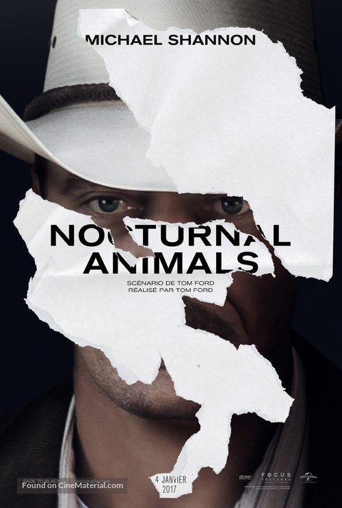 Nocturnal Animals - French Movie Poster