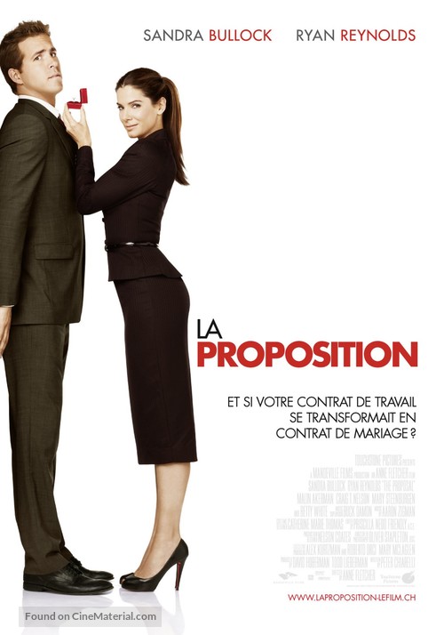 The Proposal - Swiss Movie Poster