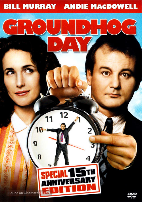 Groundhog Day - DVD movie cover