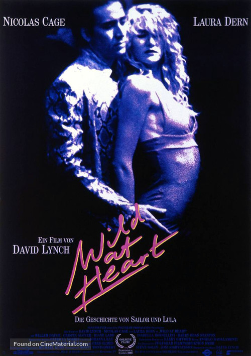 Wild At Heart - German Movie Poster