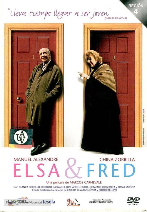 Elsa y Fred - Spanish DVD movie cover