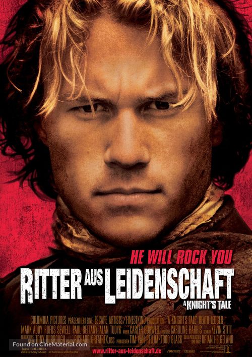 A Knight&#039;s Tale - German Movie Poster