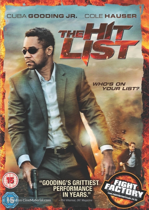 The Hit List - British DVD movie cover