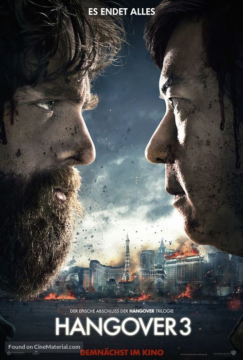 The Hangover Part III - German Movie Poster
